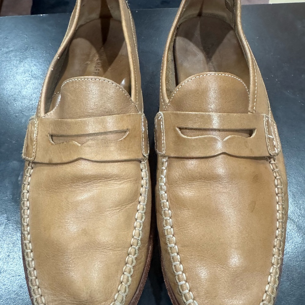 Johnston & Murphy Light Brown Leather Loafers